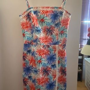 Lilly Pulitzer Size 4 Romper Holiday Style